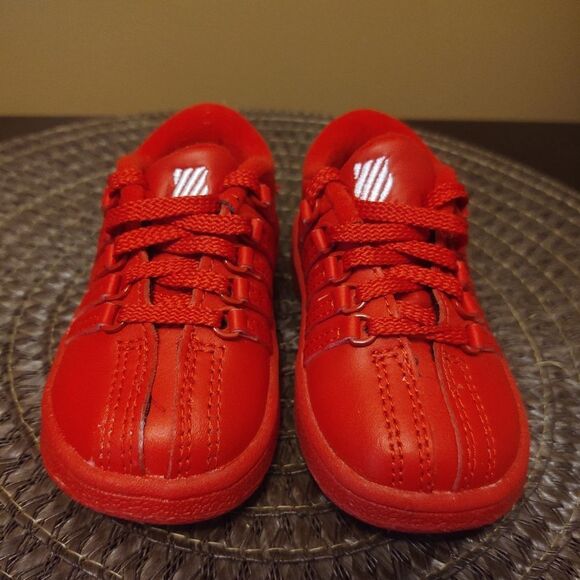 K-Swiss classic Unisex toddlers Red Size 4 - Picture 4 of 7